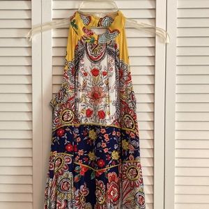 NWOT Maeve maxi halter dress